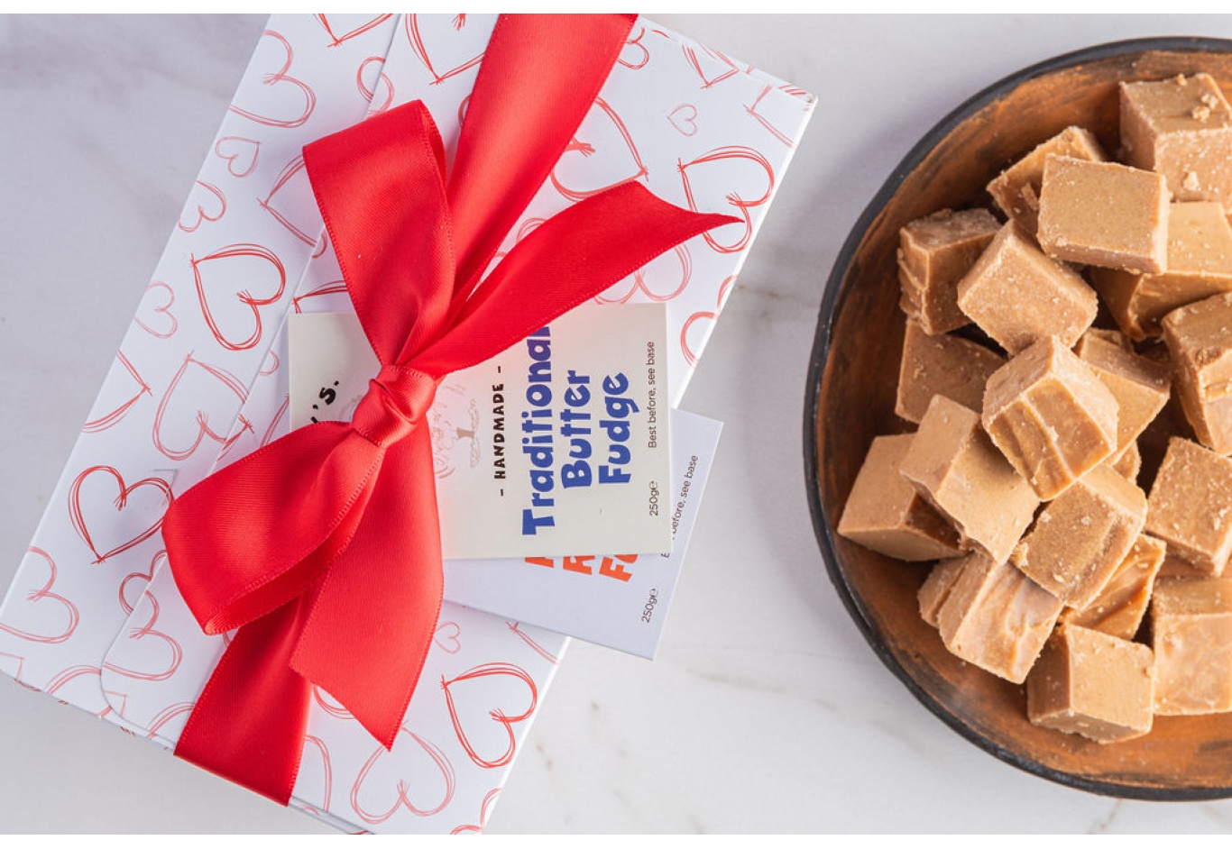 The Romantic Fudge Gift Box (500g)