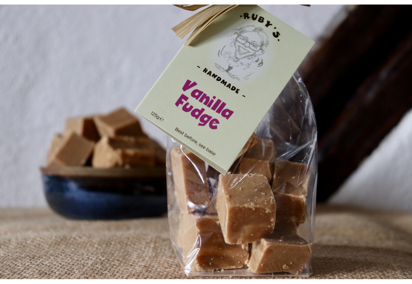 Creamy Vanilla Fudge Gift Bag