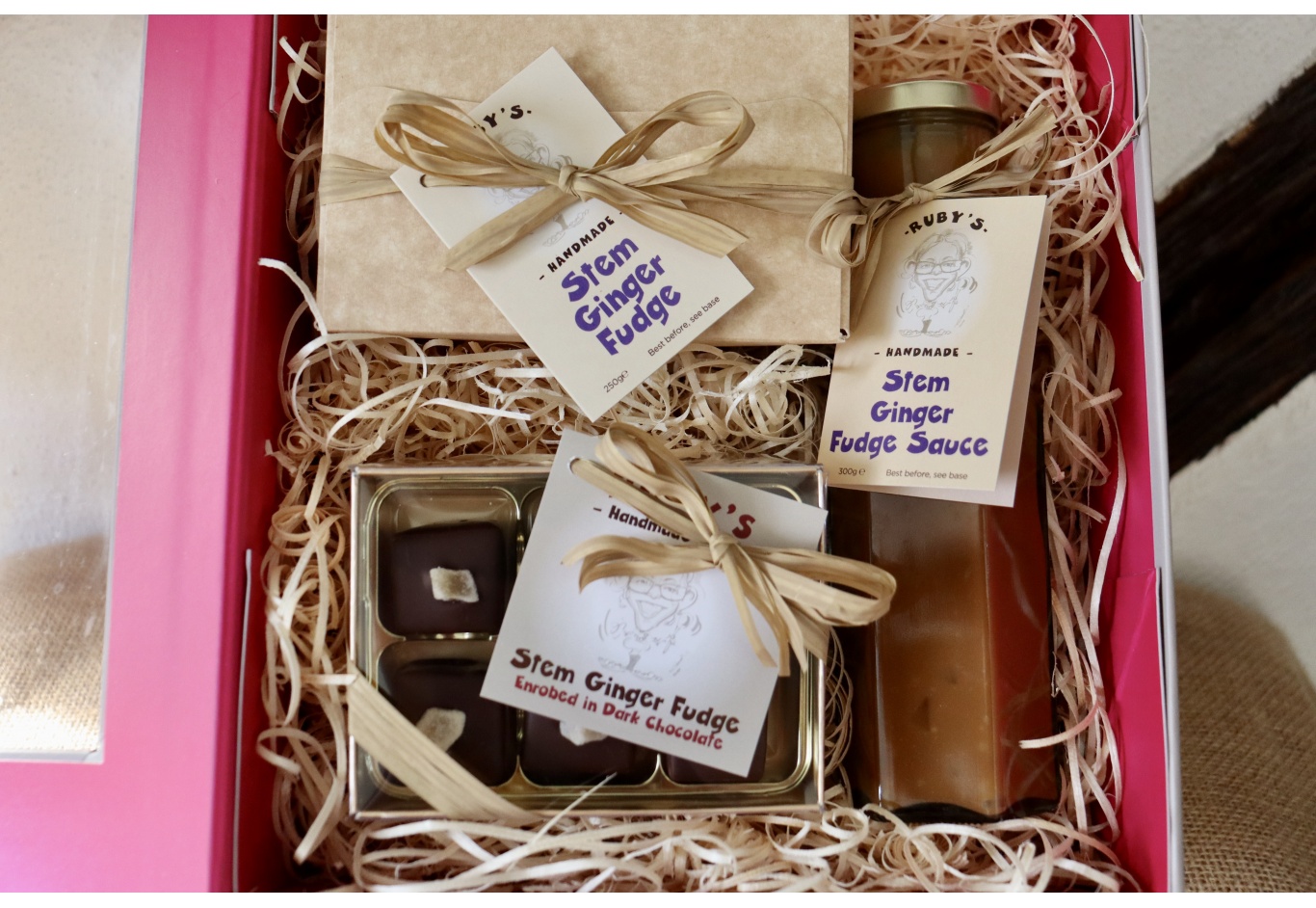 The Luxury Stem Ginger Fudge Hamper