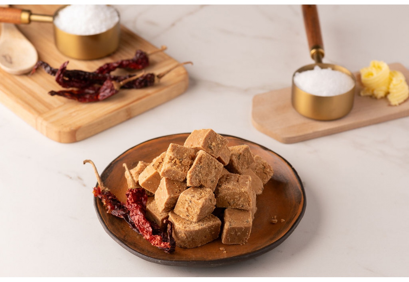 1Kg Box of Chilli and Sea Salt Fudge