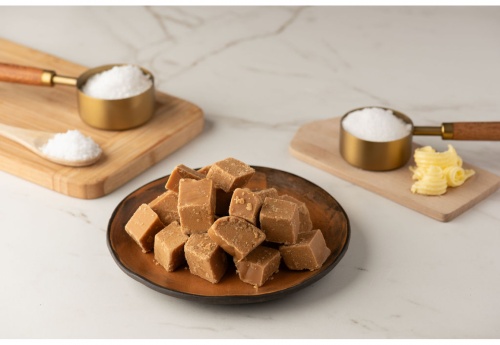 1kg Box Of Salted Caramel Fudge