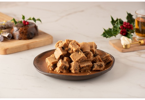 Christmas Pudding Fudge Gift Bag