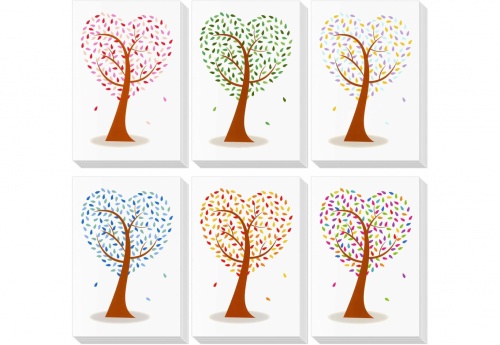 Heart Tree Greeting Card