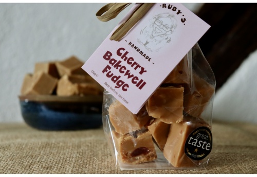 Cherry Bakewell Fudge Gift Bag Sale
