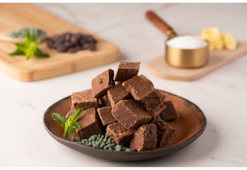 1kg Box of Mint Chocolate Fudge