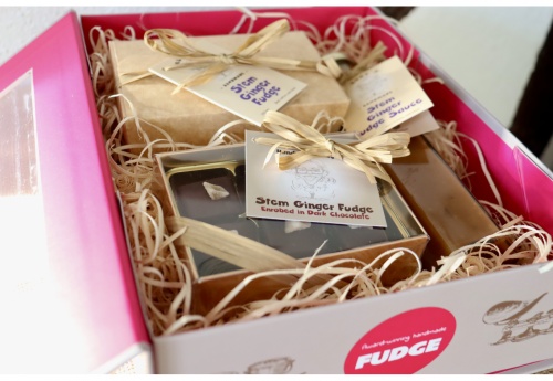 The Luxury Stem Ginger Fudge Hamper