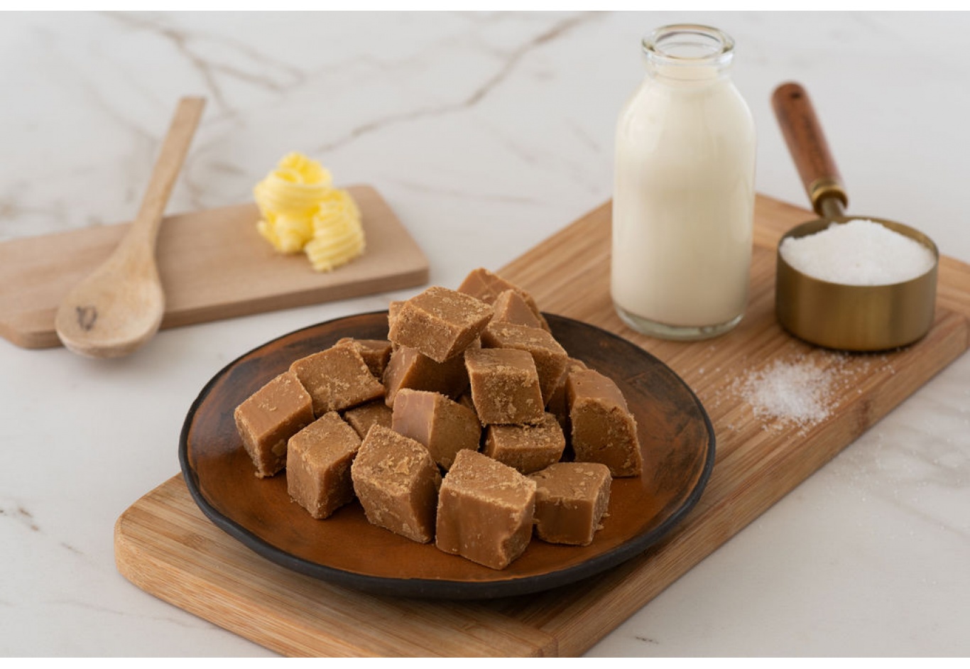 1Kg Box of Traditional Butter Fudge