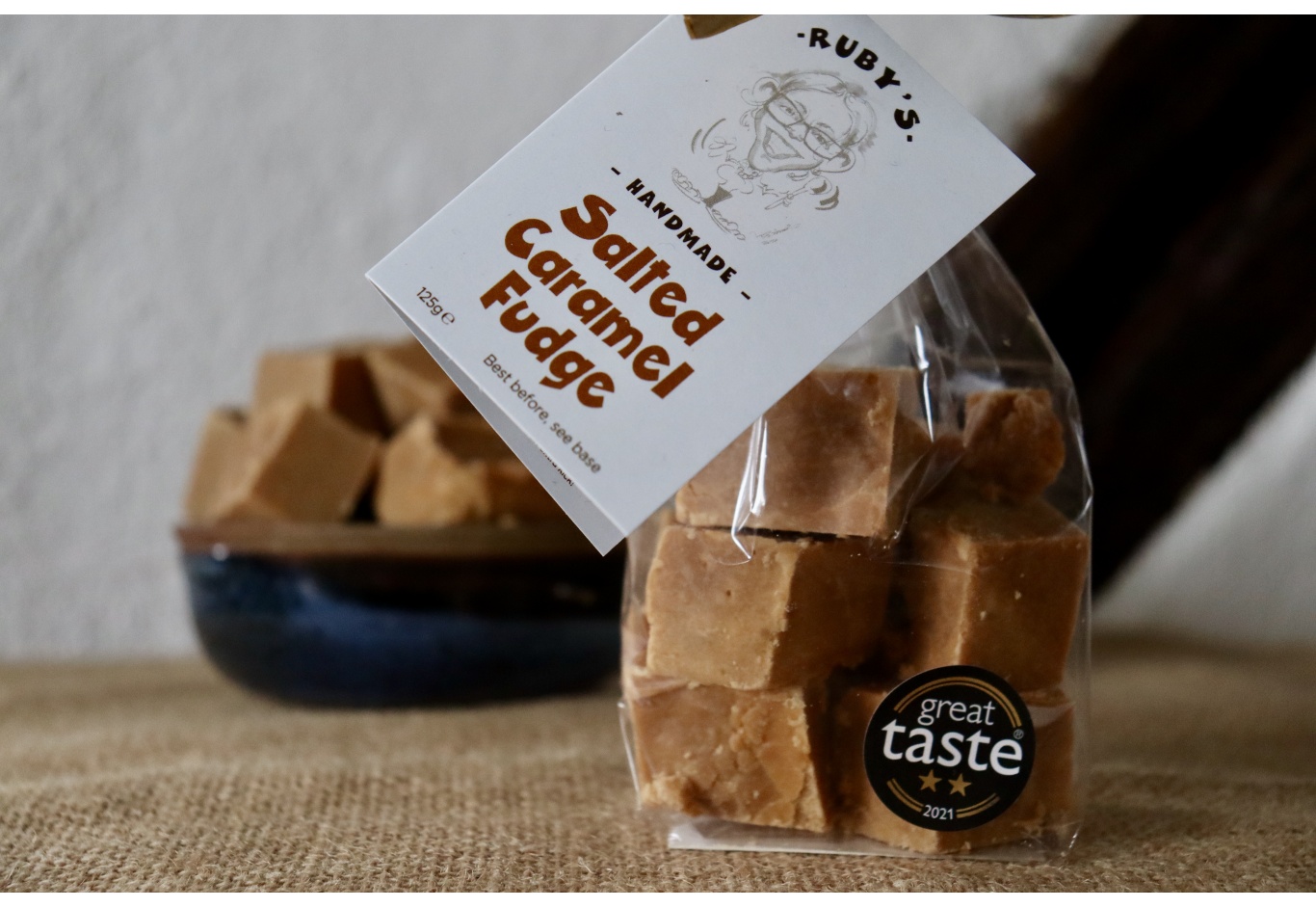 Salted Caramel Fudge Gift Bag