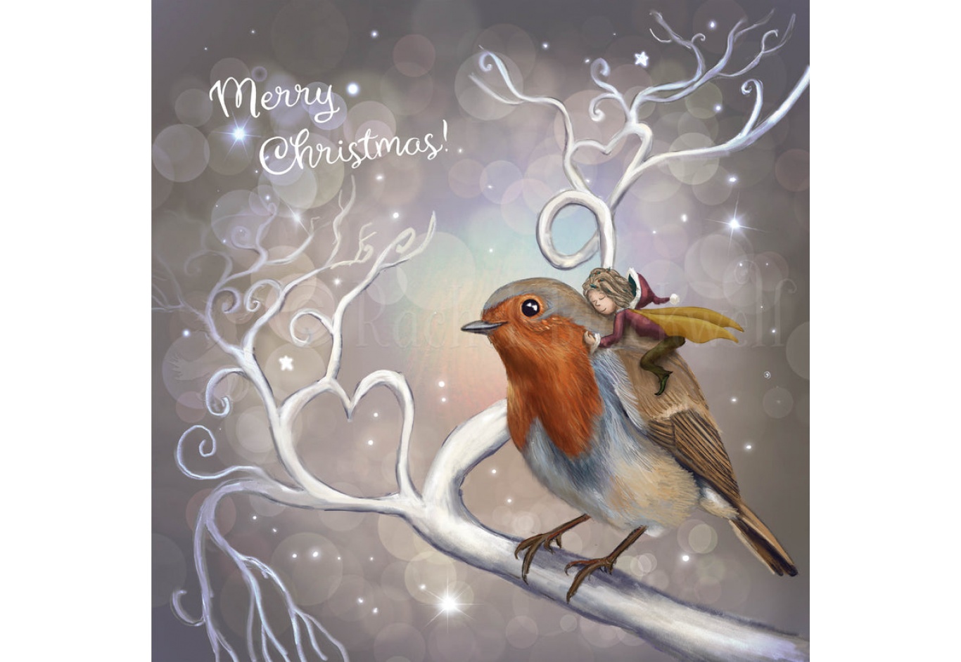 The Robin Fairy - Christmas Card