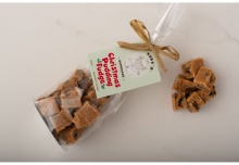 Christmas Pudding Fudge Gift Bag