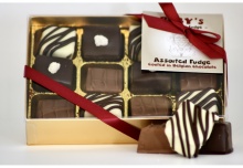 Chocolate Coated Fudge Assortment 